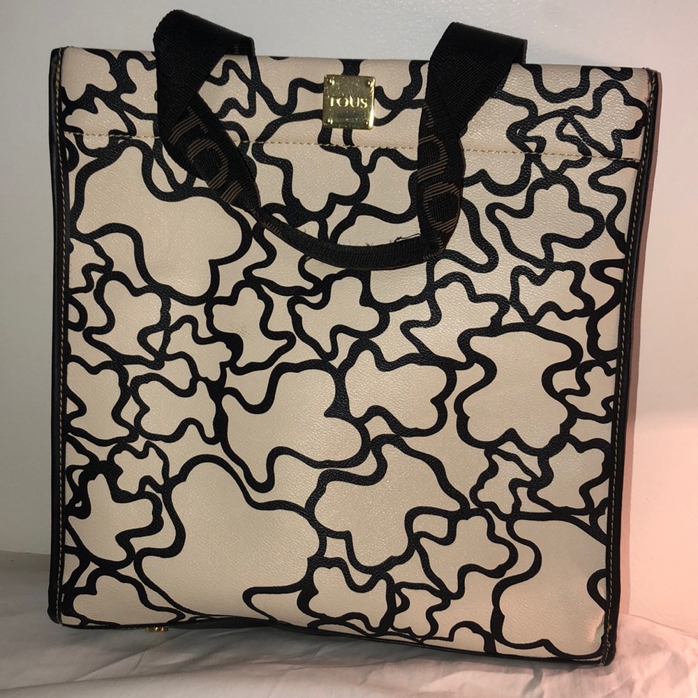 Black and White Tous Tote